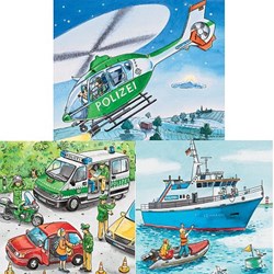 Ravensburger (09221) - "Police Forces" - 49 pieces puzzle