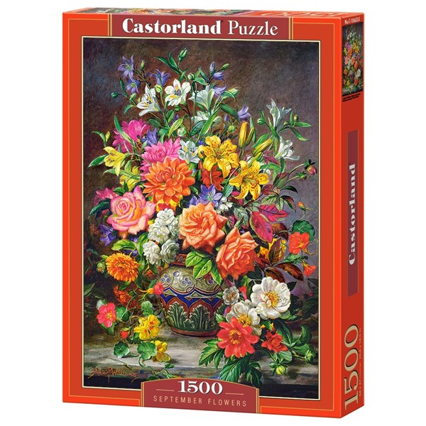 Castorland (C-151622) - "September Flowers" - 1500 pieces puzzle