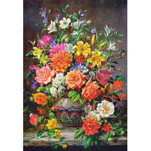 Castorland (C-151622) - "September Flowers" - 1500 pieces puzzle