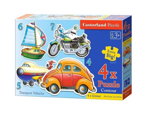 Castorland (В-04119) - "Post Transportation" - 4 5 6 7 pieces puzzle
