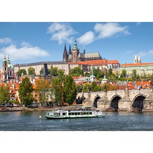 Castorland (C-102426) - "Czech Republic, Prague" - 1000 pieces puzzle