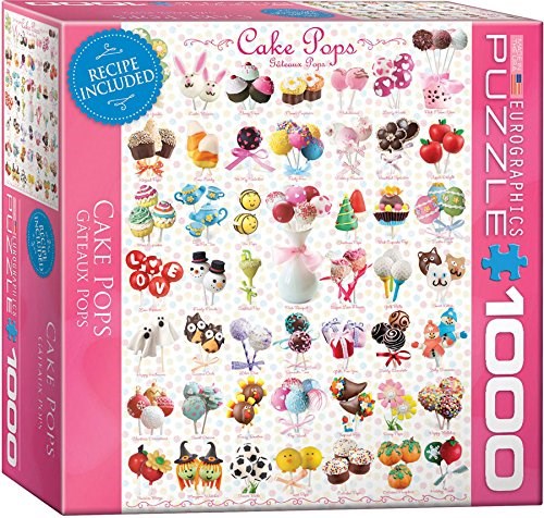 Eurographics (8000-0518) - "Cake pops" - 1000 pieces puzzle