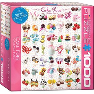 Eurographics (8000-0518) - "Cake pops" - 1000 pieces puzzle