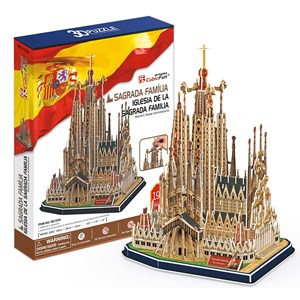 Cubic Fun (MC153H) - "Sagrada Família" - 194 pieces puzzle