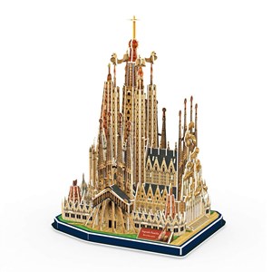 Cubic Fun (MC153H) - "Sagrada Família" - 194 pieces puzzle