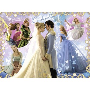 Ravensburger (10566) - "Cinderella" - 100 pieces puzzle