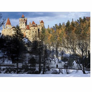 D-Toys (63052-RM05) - "Romania, Bran Castle" - 500 pieces puzzle