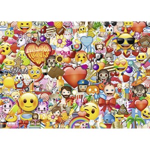 Ravensburger (19772) - "Emoji" - 1000 pieces puzzle
