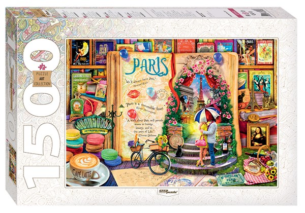 Step Puzzle (83060) - "Paris" - 1500 pieces puzzle