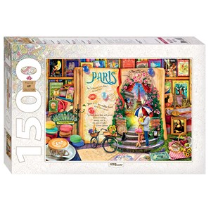 Step Puzzle (83060) - "Paris" - 1500 pieces puzzle