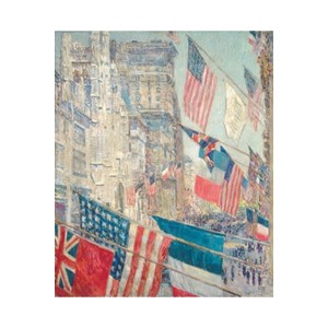 Puzzle Michele Wilson (A237-350) - Childe Hassam: "Allies Day May 1917" - 350 pieces puzzle