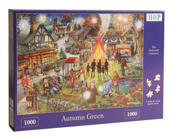 The House of Puzzles (3183) - "Autumn Green" - 1000 pieces puzzle