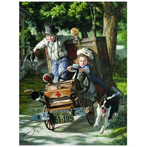 Eurographics (8000-0439) - Bob Byerley: "Help on The Way" - 1000 pieces puzzle