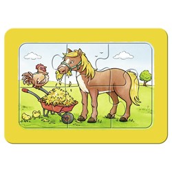 Ravensburger (06571) - "Animals" - 6 pieces puzzle