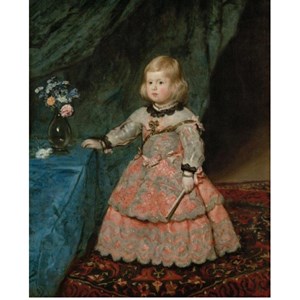 Piatnik (540240) - Diego Velázquez: "Infantin Margarita Teresa" - 1000 pieces puzzle