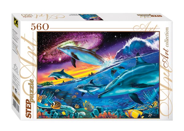 Step Puzzle (78077) - "Underwater World" - 560 pieces puzzle