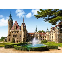 Castorland (C-150670) - "Moszna Castle, Poland" - 1500 pieces puzzle