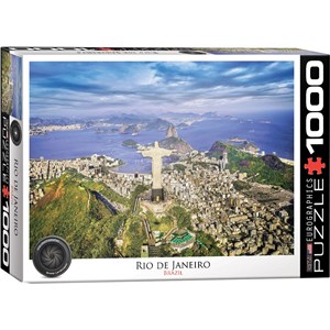 Eurographics (6000-0945) - "Rio de Janeiro" - 1000 pieces puzzle