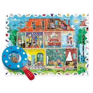 Ludattica (58259) - "Baby Détective, My House" - 108 pieces puzzle