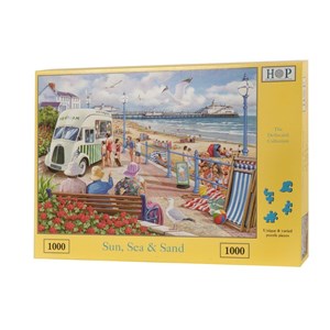 The House of Puzzles (3299) - "Sun, Sea & Sand" - 1000 pieces puzzle