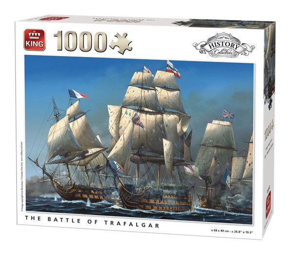 King International (05397) - "The Battle of Trafalgar" - 1000 pieces puzzle