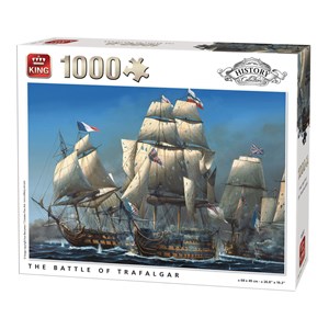 King International (05397) - "The Battle of Trafalgar" - 1000 pieces puzzle