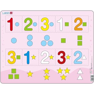Larsen (AR16) - "Math" - 10 pieces puzzle