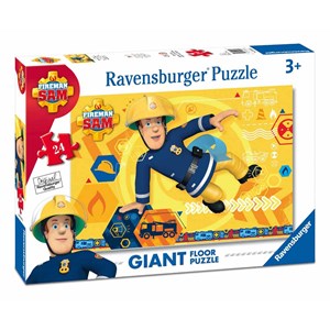 Ravensburger (05446) - "Fireman Sam" - 24 pieces puzzle