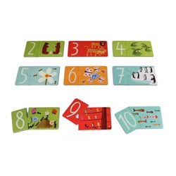 Djeco (08151) - "Duo of Numbers" - 2 pieces puzzle