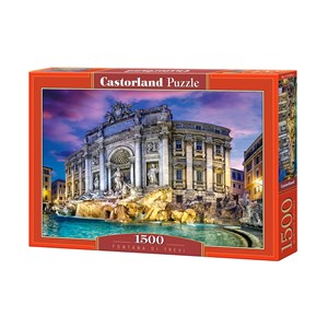Castorland (C-151479) - "Trevi Fountain" - 1500 pieces puzzle