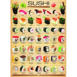 Eurographics (6000-0597) - "Sushi" - 1000 pieces puzzle