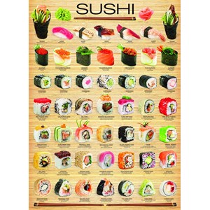 Eurographics (6000-0597) - "Sushi" - 1000 pieces puzzle