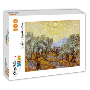 Grafika Kids (00340) - Vincent van Gogh: "Olive Trees, 1889" - 100 pieces puzzle