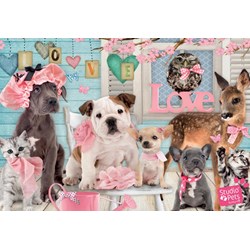 Jumbo (19352) - "True Love" - 1000 pieces puzzle