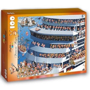 Grafika Kids (00821) - François Ruyer: "Cruise" - 100 pieces puzzle
