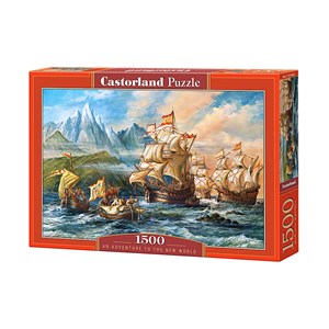 Castorland (C-151349) - "An Adventure to the New World" - 1500 pieces puzzle