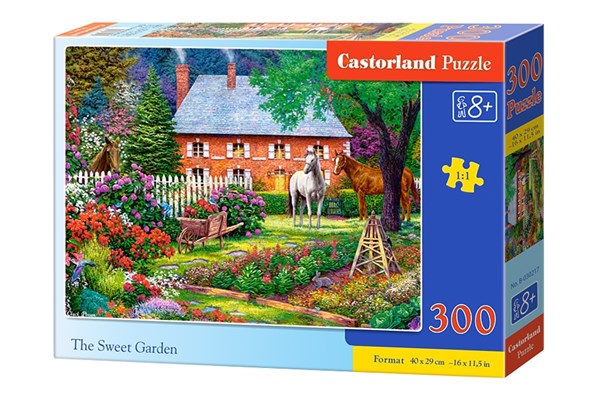 Castorland (B-030217) - "The Sweet Garden" - 300 pieces puzzle