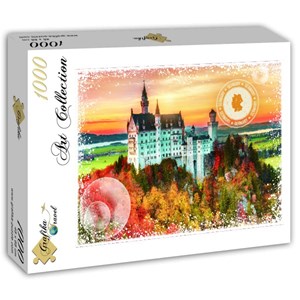 Grafika (T-00200) - "Germany" - 1000 pieces puzzle