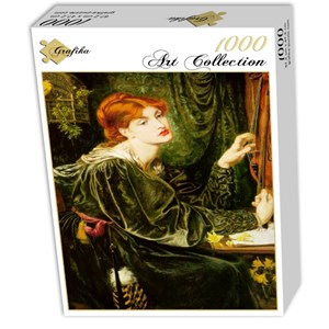 Grafika (00223) - Dante Gabriel Rossetti: "Veronica Veronese" - 1000 pieces puzzle