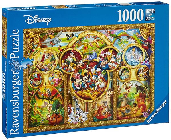 Ravensburger (15266) - "Disney's Magical World" - 1000 pieces puzzle