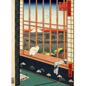Grafika Kids (00269) - Utagawa (Ando) Hiroshige: "Utagawa Hiroshige" - 300 pieces puzzle