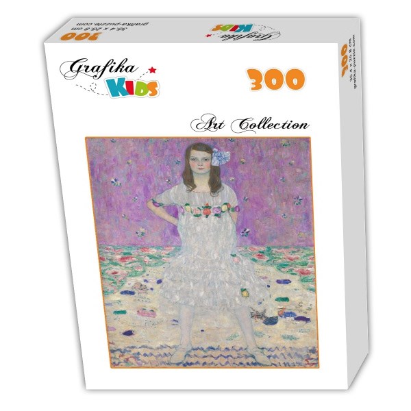 Grafika (00485) - Gustav Klimt: "Mäda Primavesi, 1912" - 300 pieces puzzle