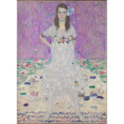 Grafika (00485) - Gustav Klimt: "Mäda Primavesi, 1912" - 300 pieces puzzle