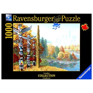 Ravensburger (19625) - "When 2 Worlds Collide" - 1000 pieces puzzle
