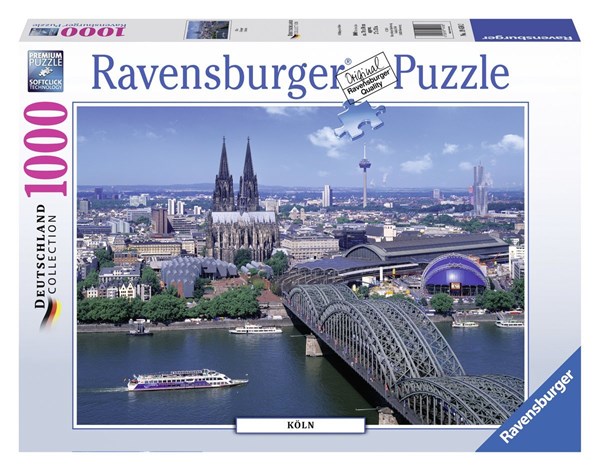 Ravensburger (19458) - "Cologne" - 1000 pieces puzzle
