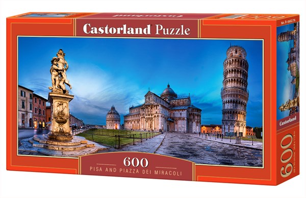 Castorland (B-060276) - "Pisa and Piazza dei Miracoli" - 600 pieces puzzle