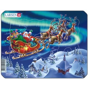 Larsen (Z5) - "Santa" - 6 pieces puzzle