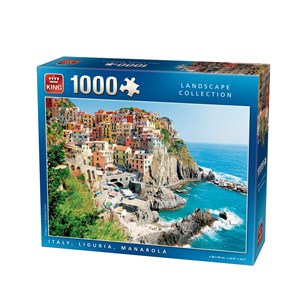 King International (05199) - "Manarola, Italy" - 1000 pieces puzzle