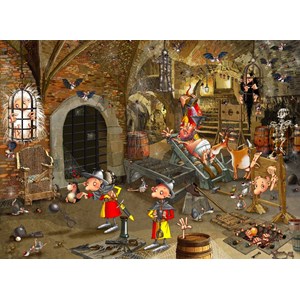 Grafika Kids (01426) - François Ruyer: "Dungeon" - 300 pieces puzzle