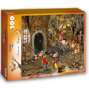Grafika Kids (01426) - François Ruyer: "Dungeon" - 300 pieces puzzle